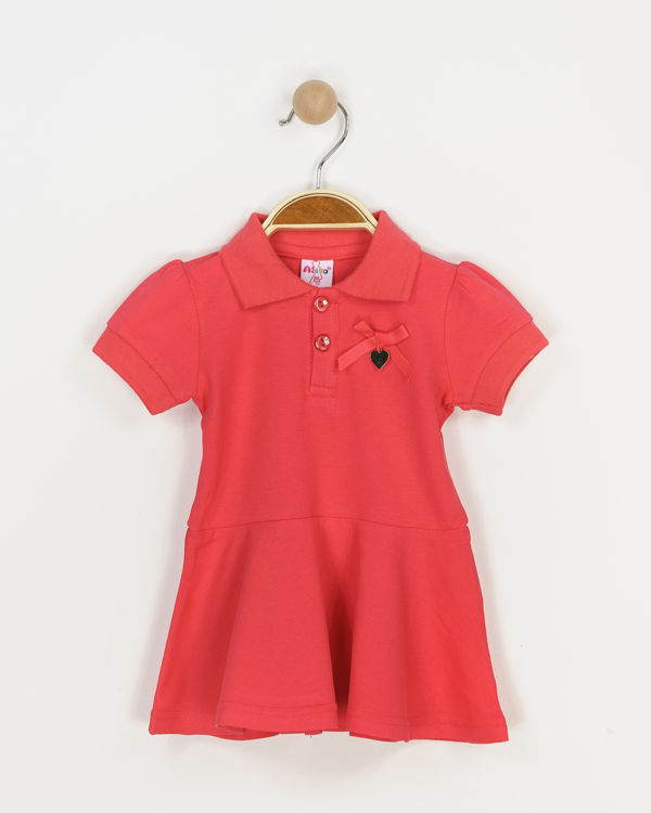 Picture of JH4281 GIRLS CASUAL SMART COTTON POLO DRESS